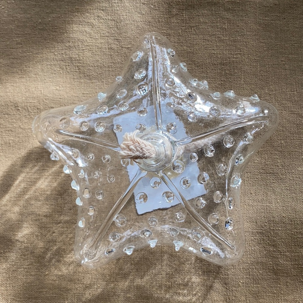 Starfish oil lamp med 4”